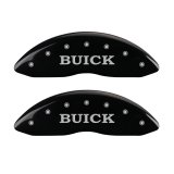 MGP Caliper Covers - Brake Pad for 2024-2025 ENVISTA 49019SCLCRD Set Of 4 Covers, No Engraving: Classic Covers, Red Powder Coat Finish, Silver Characters thumbnail 1