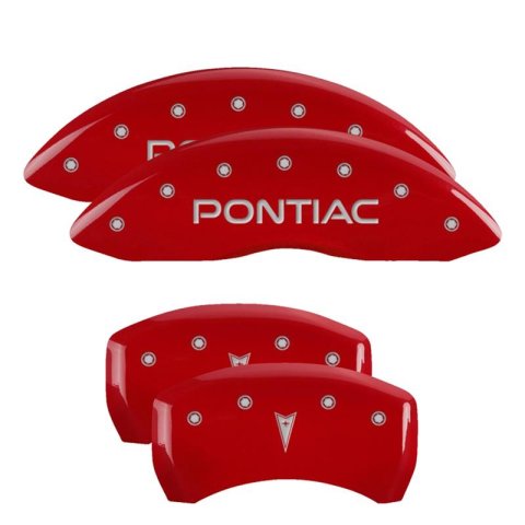 MGP Caliper Covers - Brake for 1998-2002 FIREBIRD 18028SCUSDF Set Of 4 Covers, Engraved Front And Rear: Custom Graphics, Designated Finish.