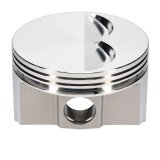 JE Pistons 157078S Pistons, 350 SBC FLAT TOP -4c thumbnail 4