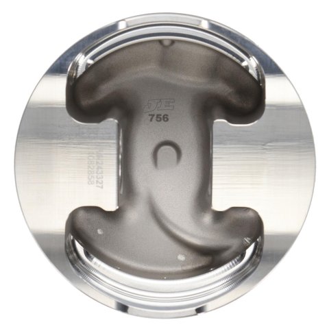 JE Pistons Big Block Open Chamber Dome Top 243332R Pistons, Single - 502BBC OPEN CHAM DOM thumbnail 2