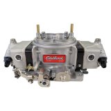 Edelbrock VRS-4150 Race and Performance 950 CFM 4-Barrel Carburetor 1309 Carburetor, VRS-4150, cfm, 4-Barrel, 4150 or 4500 Flange, No Choke, Annular Boosters, Satin, 4-Corner Idle, TPS Provision, Each thumbnail 3
