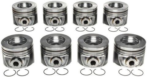 Mahle Original OE Replacement Pistons 224-3709.010 Piston - GM 6.6L DURAMAX 06-09 LMM, LBZ, VIN 2, 6, D. .010 IS FOR THE LEFT BANK ONLY thumbnail 4