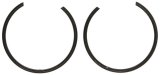 Mahle Original Aftermarket Replacement Pistons 224-3663-0.75MM Piston - GM 6.0L 02-05 vin code U 0.75mm (Reduced Compression) thumbnail 5
