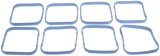Mahle Original Intake Manifold Gaskets MS19825 Gaskets, Original, Stock Port, Molded Rubber Compound, Chrysler, Dodge, Jeep, Ram, 5.7L, Set thumbnail 1