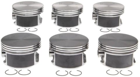 Mahle Original OE Replacement Pistons 224-3564.030 Piston - Dodge Trk. & Jeep (3.7L) VIN "K" (2002-2005) thumbnail 4