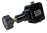 Baer Brakes Proportioning Valves 2000035 Brake Valve, Knob Adjustment, 3/8-24 in. Inverted Flare, Single Inlet/Outlet, Aluminum, Black Anodized, Each thumbnail 1