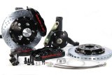 Baer Brakes Claw Pro+ Disc Brake Systems 4301367B Kit, Pro+, Front, Cross-drilled/Slotted Rotors, 6-piston Black Powdercoated Calipers, Buick, Chevy, GMC, Olds, Pontiac, Kit thumbnail 2