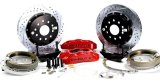 Baer Brakes Claw Pro+ Disc Brake Systems for 1988-1996 CORVETTE - 4302297S Kit, Pro+, Rear, Cross-drilled/Slotted Rotors, 6-piston Silver Powdercoated Calipers, Chevy, Kit thumbnail 2