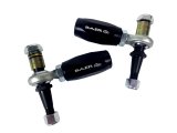 Baer Brakes Tracker Tie Rod Ends for 1988-2013 CORVETTE, 2004-2009 XLR - 3301009 Bump Steer Adjusters, Aluminum Sleeve, Black, Adjustable, GM, Kit thumbnail 6