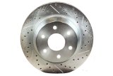 Baer Brakes Replacement Brake Rotors 6910549 Rotors, Replacement, Solid Surface, Cast Iron, Natural, 14.00 in. O.D., Designed To Be Used with OEM Calipers, Each thumbnail 1