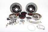 Baer Brakes SS4+ Disc Brake Systems 4302410B Kit, SS4+, Rear, Cross-drilled/Slotted Rotors, 4-piston Black Powdercoated Calipers, Buick, Oldsmobile, Pontiac, Kit thumbnail 3