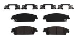 Baer Brakes Claw Ceramic Brake Pads D1707 Pads, Ceramic, Matrix, Rear, Cadillac, Chevrolet, GMC, Set thumbnail 2