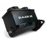 Baer Brakes Remaster Master Cylinders 6801304LP Cylinder, Remaster, Billet Aluminum, Black Anodized, 1.125 in. Bore, Driver Side Ports, Mopar, Each thumbnail 2