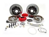 Baer Brakes SS4+ Disc Brake Systems 4262260B Kits, SS4 Plus Systems, Rear, Cross-drilled/Slotted Rotors, Black Powdercoated Calipers, Big Ford (3.500 in. x 2.375 in.), Kit thumbnail 2