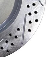 Baer Brakes Replacement Brake Rotors 6921227 Rotor, Replacement, Vented, 3.055 in. Center, Cross-Drilled/Slotted, 12.00 in. OD, 5 x 5.00 in., Iron, Zinc Plated, 1-Piece, Right, Each thumbnail 4