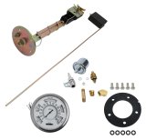 Classic Instruments 1961-66 F-100 Package Gauge Sets FT61W Kit, Direct Fit Analog, F100 Style, White Face, Black Numbers, Ford, F-100, Kit thumbnail 1