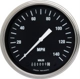 Classic Instruments Hot Rod Series Speedometers HR56SLC Speedometer, Rod, 5 in. Diameter, 0-140 mph, Analog, Electrical, Curved Face, Each thumbnail 1