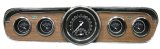 Classic Instruments 1965-66 Mustang Package Gauge Sets MU65TR35 Kits, Package, Analog, Speedometer, Tach, Fuel Level, Oil Pressure, Water Temperature, Black Face, White Numbers, Ford, Kit thumbnail 1