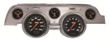 Classic Instruments 1967-68 Mustang Package Gauge Sets MU67VSBBA Gauges, Velocity Style, Speedometer, Tach, Water Temperature, Fuel Level, Black Face, Analog, Ford, Kit thumbnail 1