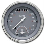 Classic Instruments SG Series Gauge Sets SG20SLF Gauge, Series, Speedometer, Tachometer, Gray Face, Analog, Each thumbnail 1