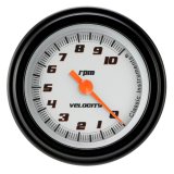 Classic Instruments Velocity Series Tachometers VS183WBLF Tachometer, VELOCITY WHITE 2" TACHOMETER FULL SWEEP thumbnail 2