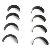 King XP-Series Rod Bearings CR 807XPN Bearings, XP-Series, Tri-Metal, Standard Size, Narrowed, Large Journal, Chevy, Small Block, Set of 8 thumbnail 1