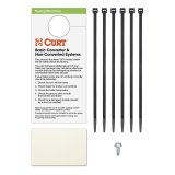 CURT Custom Wiring Connector Harnesses 55381 Vehicle Towing Harness Adapter, T-Connector, 2-Wire System, Chrysler/Dodge/Jeep, Each thumbnail 2