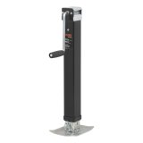 CURT Direct Weld Square Jacks 28575 Trailer Jack, Square, Weld, 8,000 lb. Capacity, 15 in. Travel, Steel, Painted, Side Wind, Each thumbnail 1
