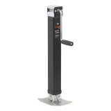 CURT Direct Weld Square Jacks 28575 Trailer Jack, Square, Weld, 8,000 lb. Capacity, 15 in. Travel, Steel, Painted, Side Wind, Each thumbnail 2