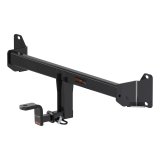 CURT Class 1 Receiver Hitch 115223 Hitch, I, 1-1/4 in. Receiver, Black, Square Tube, Mini, Each thumbnail 1