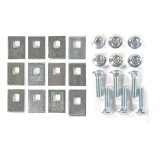 CURT Class 4 Receiver Hitch 14082 Trailer Hitch, IV, 2 in. Receiver, Black, Square Tube, Chevy, Ford, GMC, Each thumbnail 1