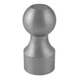CURT Weld-On Gooseneck Balls 40094 Hitch Ball, Ball, Steel, Natural, 2 5/16 in. Diameter, 30,000 lbs., Each thumbnail 1