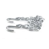 CURT Safety Chain Assemblies 80011 Chain, Steel, Zinc Finish, 2,000 lb. Break Force, 48 in. Length, S-hook Ends, Each thumbnail 1