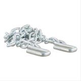 CURT Safety Chain Assemblies 80011 Chain, Steel, Zinc Finish, 2,000 lb. Break Force, 48 in. Length, S-hook Ends, Each thumbnail 2