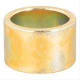 CURT Trailer Ball Reducer Bushings 21200 Hitch Bushings, Adapter, Reducer-style, From 1 1/4 in. to 1 in., Steel, Zinc, Unpackaged, Each thumbnail 1