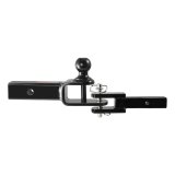 CURT 3-In-1 Ball Mounts 45009 Receiver Hitch Mount, 3-in-1, 2 in. Square Style, 2 in. Ball, Black Powdercoated, Each thumbnail 4