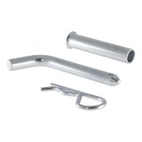 CURT Receiver Pins and Clips 21502 Hitch Pin, 0.500 in. Diameter, Includes 0.625 in. Adapter, Fits 1.250 in or 2.000 in. Tubes, Steel, Zinc Plated, Each thumbnail 2