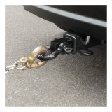 CURT Receiver Hitch D-Ring Shackle Mounts 45832 Tow Hook, Clevis, D Ring, 19mm, For 2 in. Receivers, Black Powdercoated, Each thumbnail 6