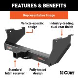 Curt Manufacturing - Receiver Hitches for 2020-2025 F-350 SUPER DUTY 15804 Trailer Hitch, Commercial Duty Class 5 Trailer Hitch with 2-1/2" thumbnail 4