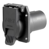 CURT Towing Harness Sockets and Plugs 55415 Socket, 7-Way RV Blade, Cadillac, Chevy, GMC, Each thumbnail 1