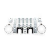 CURT Class 1 Receiver Hitch 11020 Trailer Hitch, I, 1-1/4 in. Receiver, Black, Round Tube, Ball Mount, Smart, Each thumbnail 1