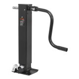 CURT Direct Weld Square Jacks 28512 Trailer Jack, Square, Weld, 12,000 lb. Capacity, 12.5 in. Travel, Steel, Painted, Side Wind, Each thumbnail 1