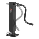 CURT Direct Weld Square Jacks 28512 Trailer Jack, Square, Weld, 12,000 lb. Capacity, 12.5 in. Travel, Steel, Painted, Side Wind, Each thumbnail 4