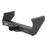 CURT Class 5 Receiver Hitch 15800 Hitch, V, Black Powdercoated, Chevy, Dodge, GMC, Ram, Each thumbnail 1