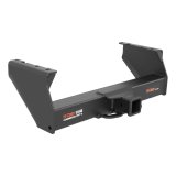 CURT Class 5 Receiver Hitch 15800 Hitch, V, Black Powdercoated, Chevy, Dodge, GMC, Ram, Each thumbnail 2