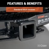 CURT Class 1 Receiver Hitch 115753 Trailer Hitch, Trailer with 1-1/4" Ball Mount thumbnail 4