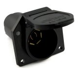 CURT Towing Harness Sockets and Plugs 58150 Socket, 7-Way RV Blade Male, Vehicle Side, Universal, Each thumbnail 3
