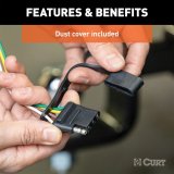 Curt Manufacturing - Trailer Wiring Harnesses for 2019-2025 XT4 56427 Connector Kit, Custom Connector (4-Way Flat Output) thumbnail 5