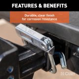 CURT Anti-Rattle Hitch Clamps 22320 Fastener, Clamp for 2 1/2 in. Receiver, Kit thumbnail 7