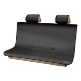 Curt Manufacturing Seat Covers 18511 Cover, Defender 58" X 55" Removable Waterproof Black Bench Cover thumbnail 1